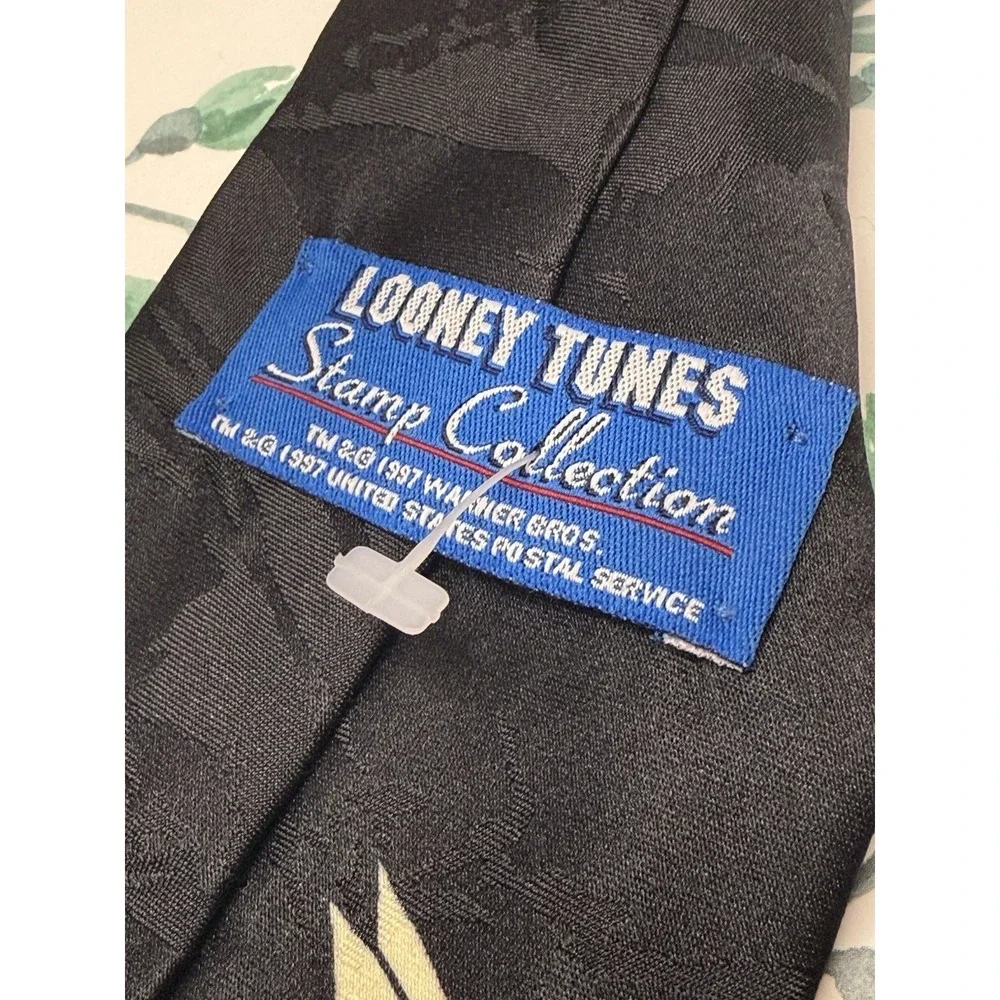 Vintage Looney Tunes Bugs Bunny Stamp Collection‎ Tie Warner Bros 53